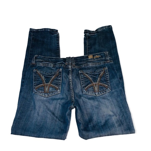 Kut from the Kloth Denim - Kut from the Kloth Dark Blue Midrise Straight Leg Jeans